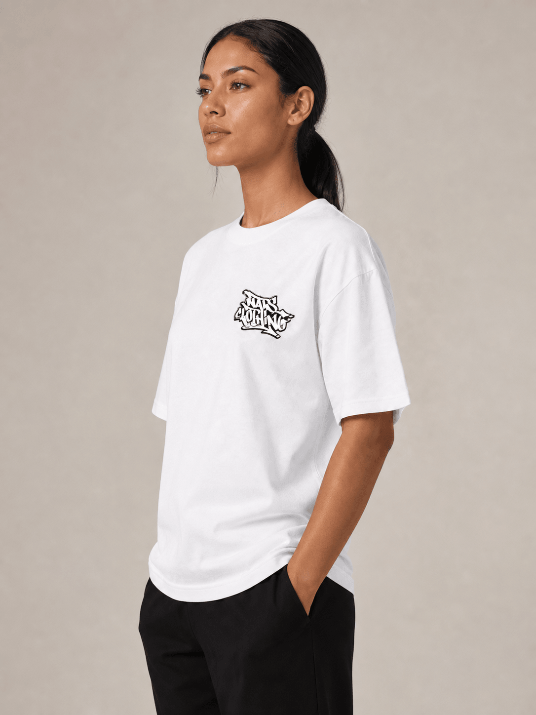 NATS Graff T-Shirt Adult Blanc