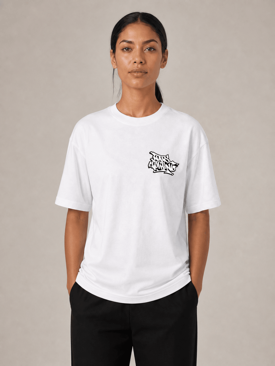 NATS Graff T-Shirt Adult Blanc