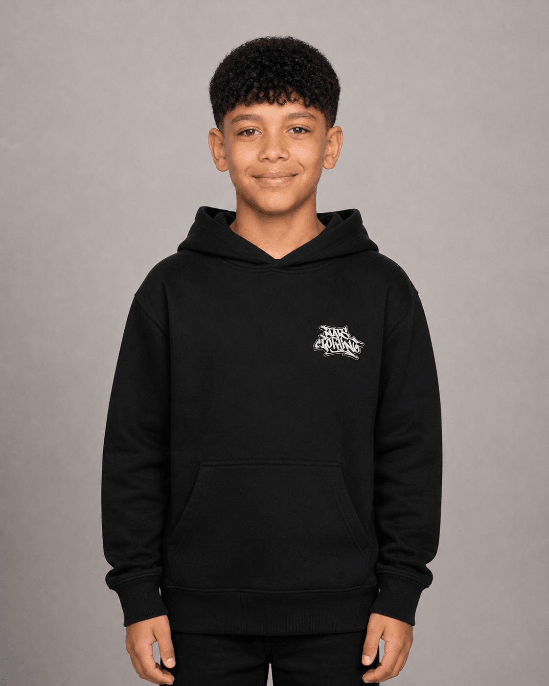NATS Graff Hoodie Kids Noir