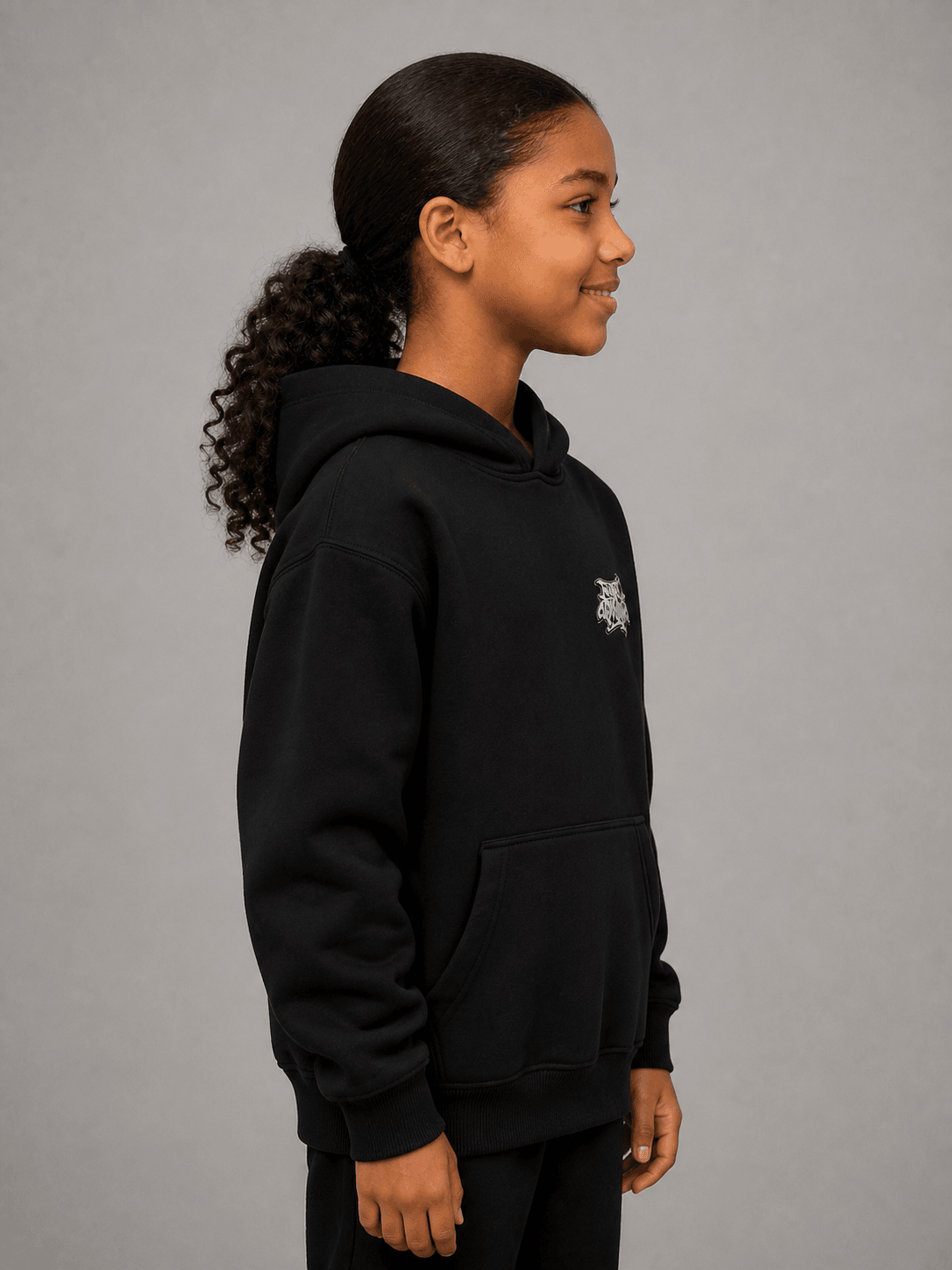 NATS Graff Hoodie Kids Noir