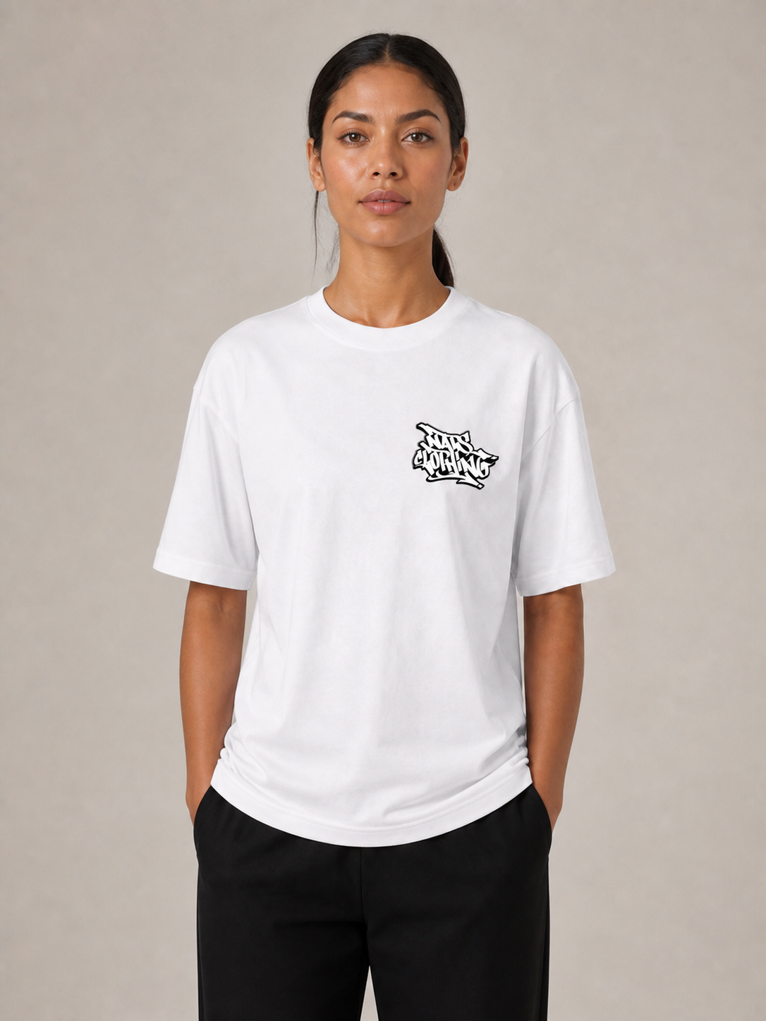 NATS Graff T-Shirt Adult Blanc