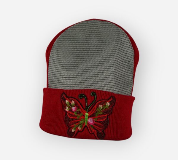 Bonnet headspin Rouge Papillon