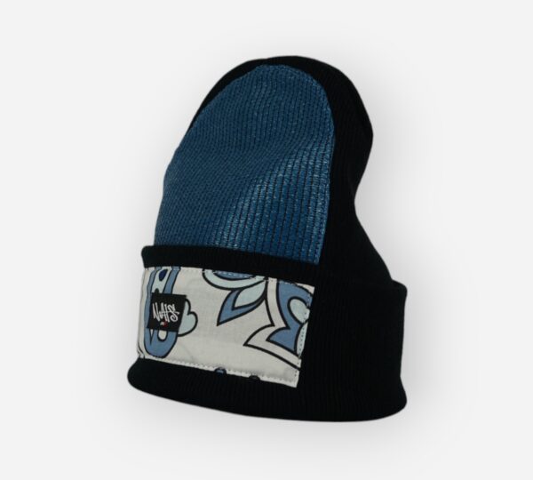 Bonnet Headspin Bleu Floral – Image 2