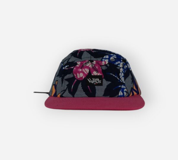 Casquette Rose & Gris Floral