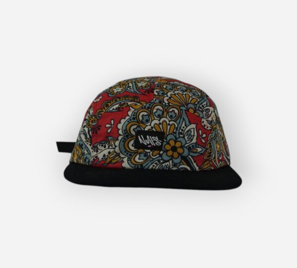 Casquette Rouge & Floral