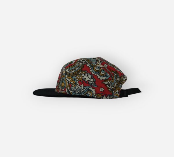 Casquette Rouge & Floral – Image 2