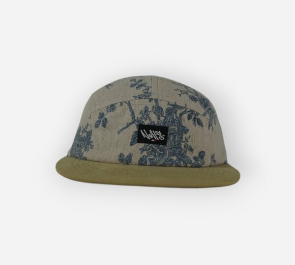 Casquette Beige & Floral