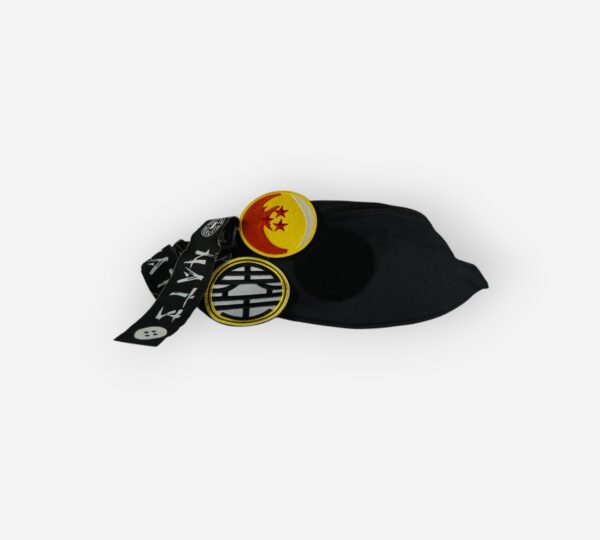 Banane Sacoche Noir DBZ 2 patch a scratches – Image 2