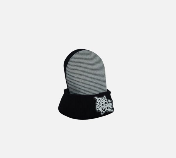 Bonnet Headspin Noir/Gris Graff – Image 2
