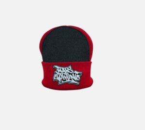 Bonnet Headspin Rouge Graf Noir
