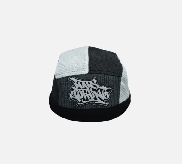 Toque Headspin Blanc Noir Gris
