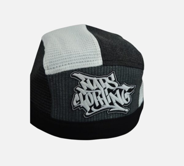 Toque Headspin Blanc Noir Gris – Image 5