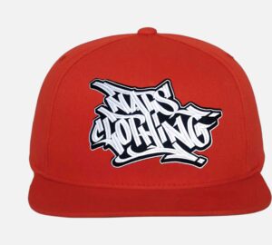 Casquette Snapback Rouge Classic Graff - Adulte